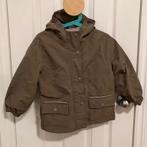 Jan&Jul kids’ fleece-lined rain jacket (3T)